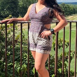 Floral romper